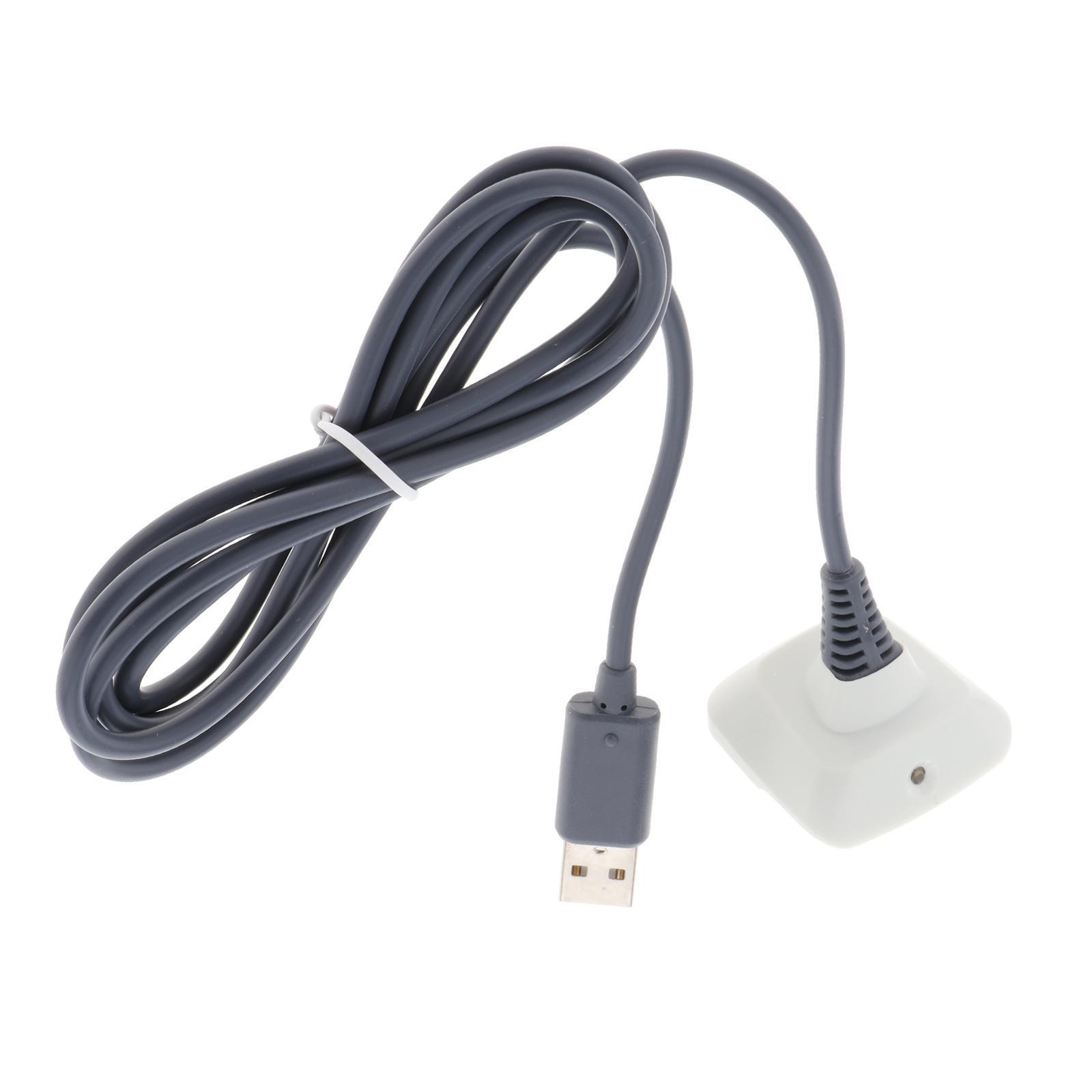 600mAh Controller Battery Covers 1.5M Cable, Rechargeable Replace Parts for Xbox