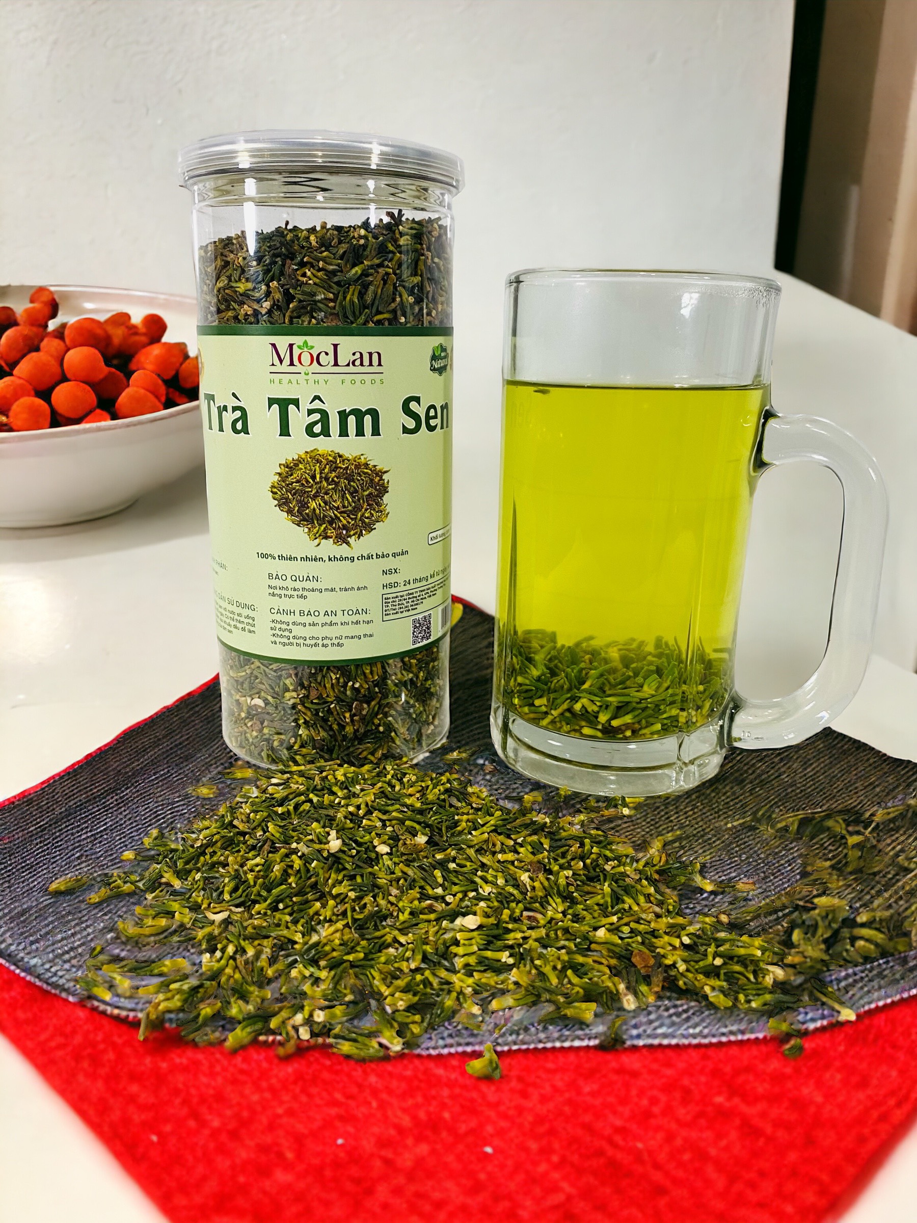 Trà tâm sen MộcLan (hũ 500g)