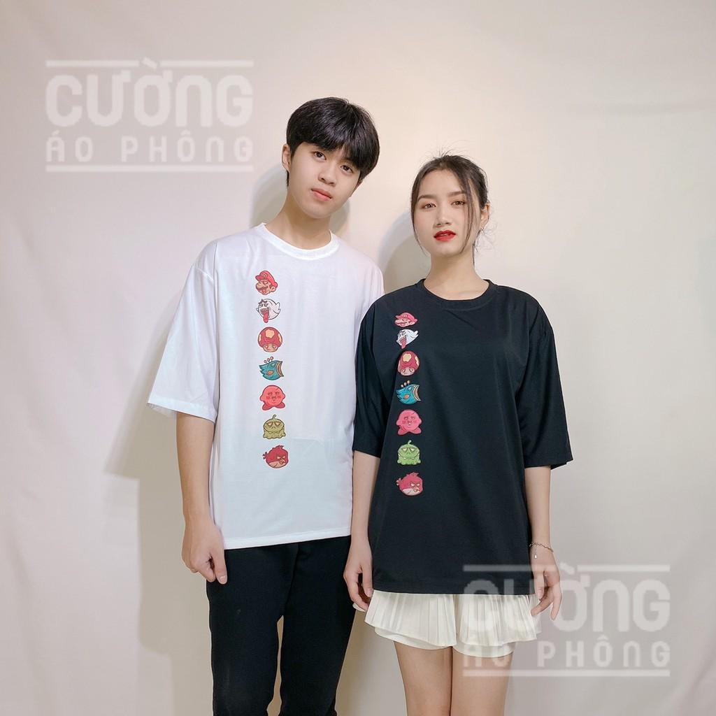 Áo Phông Unisex Cực Chất Mix Icon