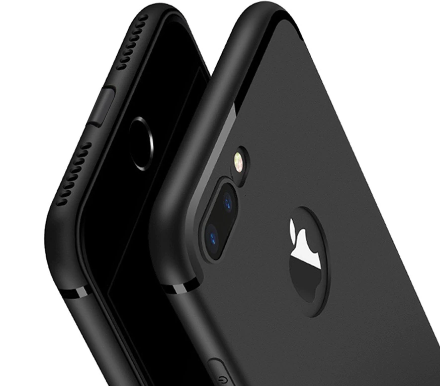 Ốp lưng dẻo mỏng đen cho iPhone 7 Plus/ 8 Plus hiệu Vucase - hàng nhập khẩu