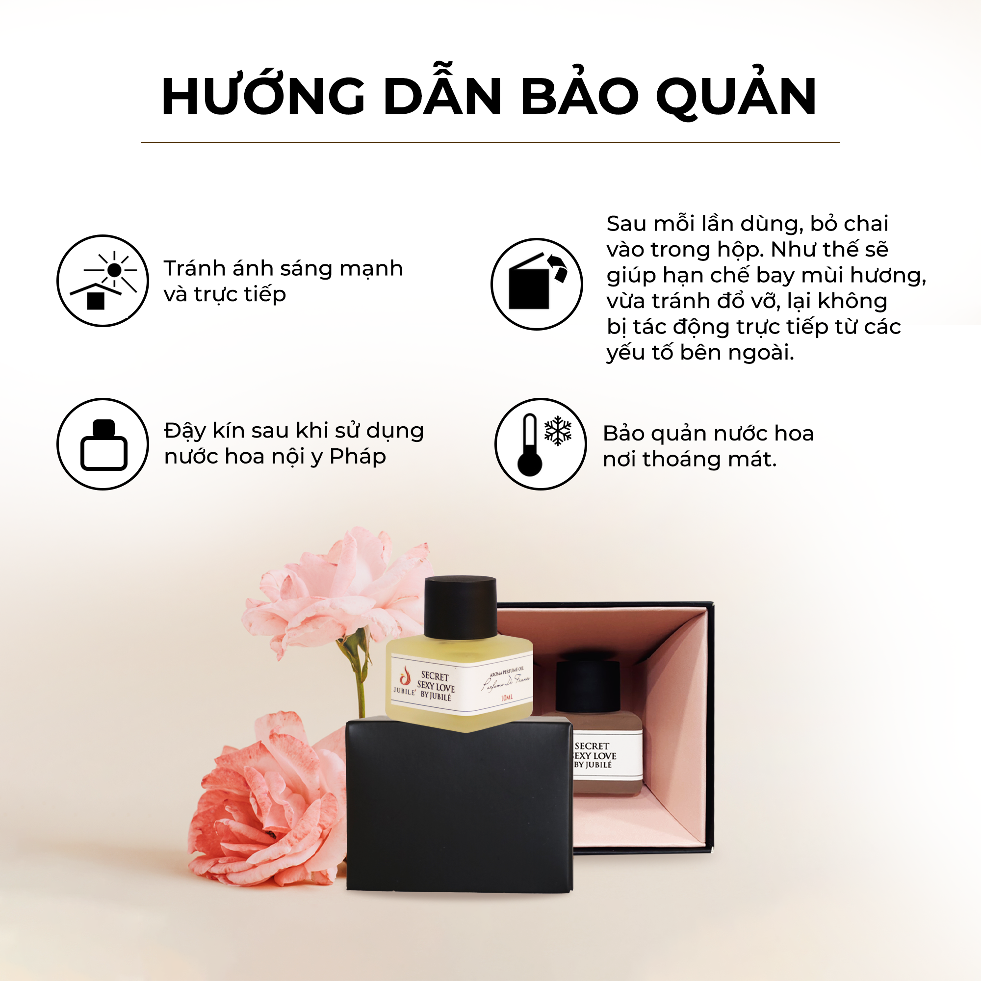 Nước hoa Vùng Kín Pháp Secret Sexy Love by Jubilé 10ml