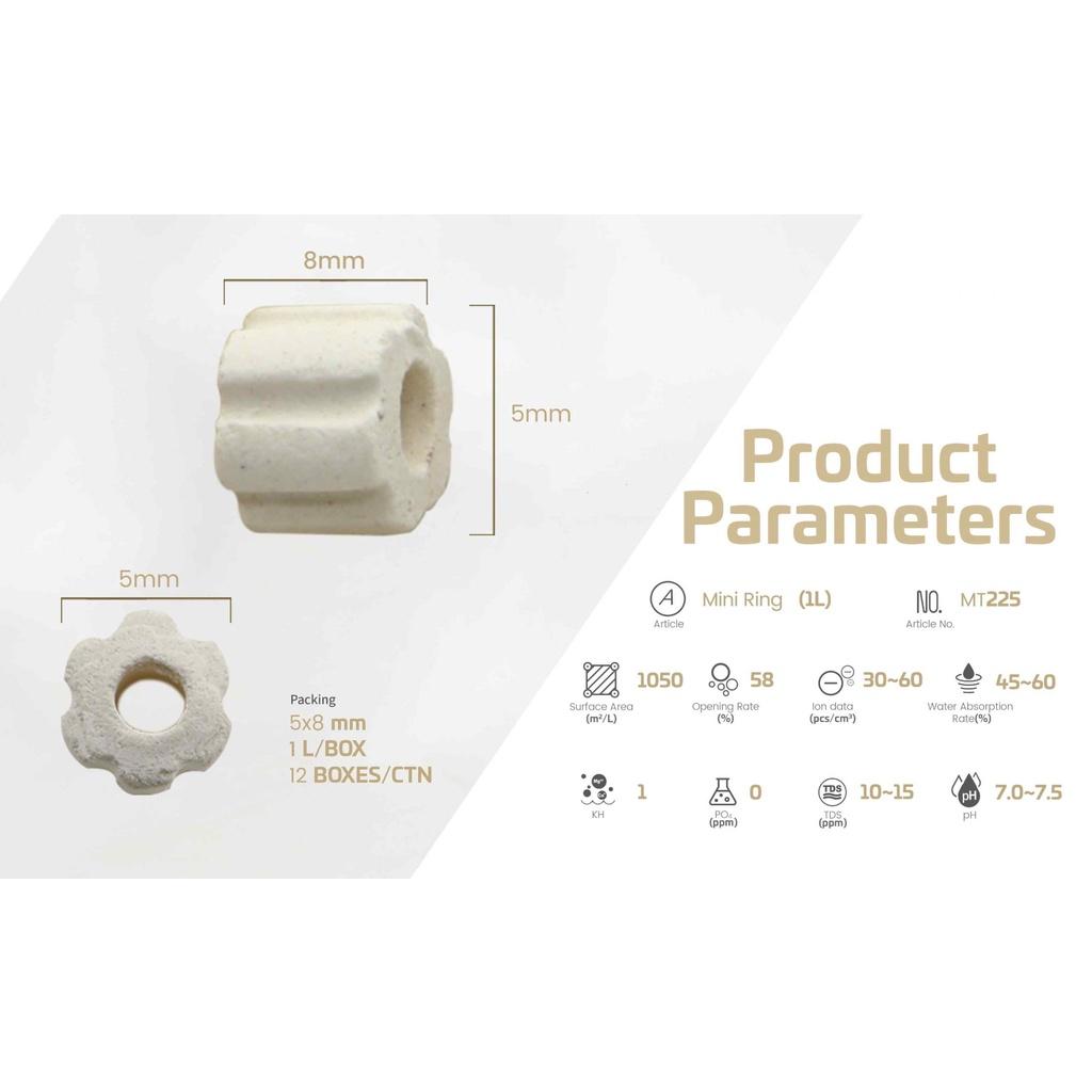 Sứ lọc cao cấp Mini Ring /Nitro Ring /MaifanRing Mountain Tree - giúp cân bằng PH, khử độc tố NH3 và NO2 cho hồ cá