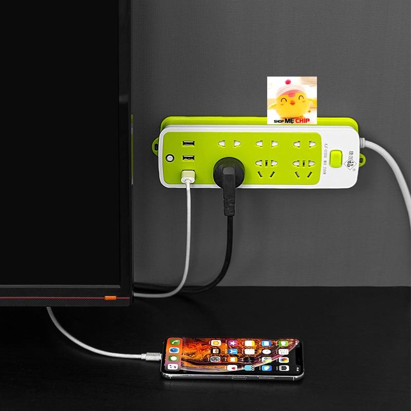✙₪♝Ổ Cắm Điện Chống Giật An Toàn Cho Bé ️RẺ VÔ ĐỊCH️ Đa Năng Gồm 6 Lỗ Và 3 Cổng USB Sạc Thoại Tiện Lợi