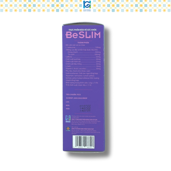 Sủi kiểm soát cân nặng HGSG - BE SLIM