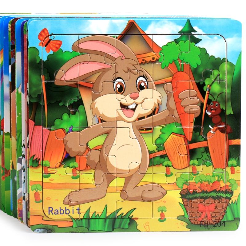 Đồ chơi tranh xếp hình 20 miếng puzzle cho bé - Đồ chơi giáo dục thông minh trẻ em