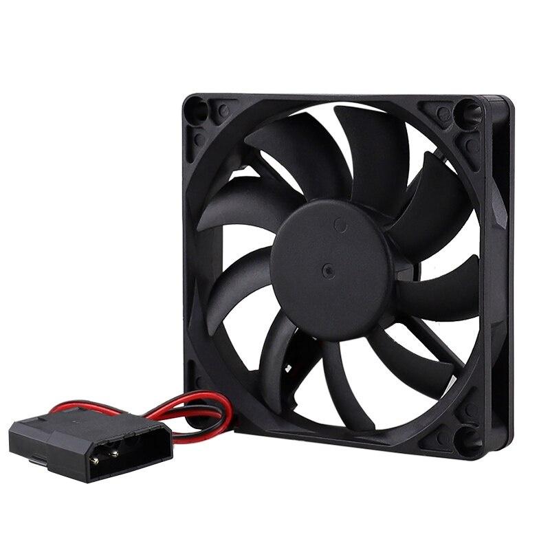 1pcs 8cm 8015 DC fan 4pin 12V 80mm x 80mm x 15mm PC Computer Brushless Cooling Cooler Fan