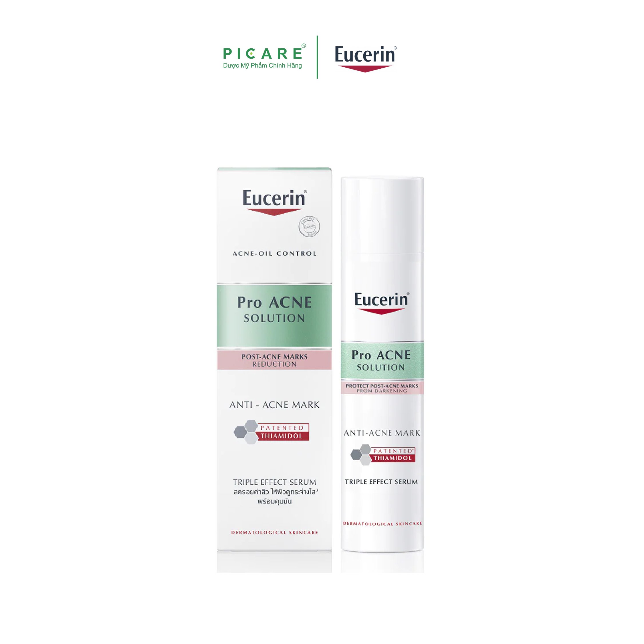 Tinh chất giúp giảm thâm mụn dưỡng sáng da Eucerin Acne-Oil Control Pro Acne Solution Anti-Acne Mark 40ml