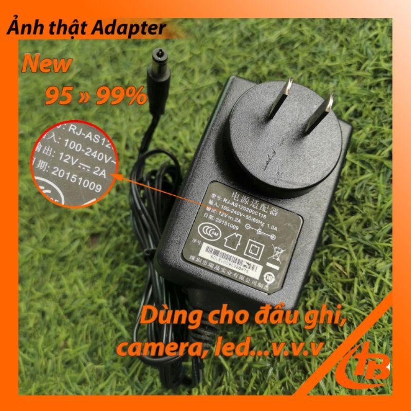 Nguồn Adapter 12V 2A Camera Đầu Ghi Led