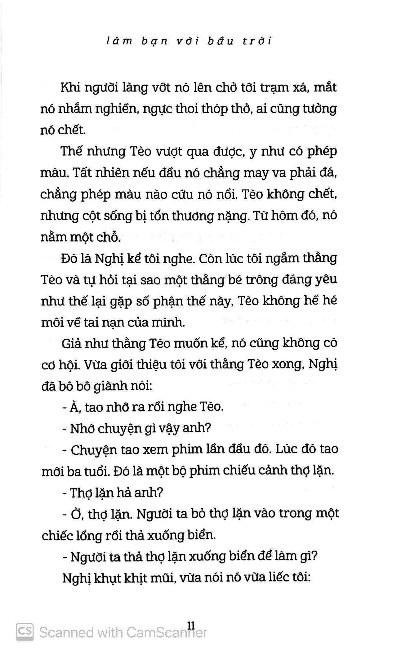 Làm Bạn Với Bầu Trời - Tặng Kèm Khung Hình Xinh Xắn