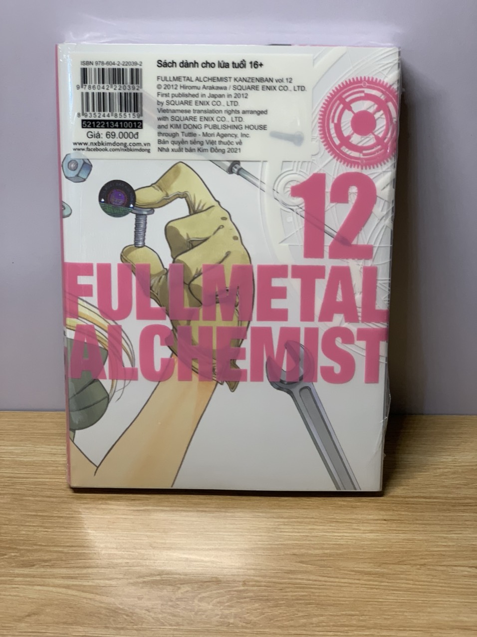 Fullmetal Alchemist  Cang giả kim thuật sư Tập 12 (kèm bookmark)