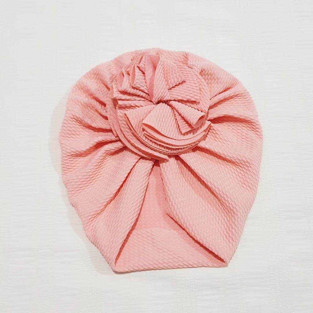 MŨ TURBAN CHO BÉ ĐẸP - MŨ TUBAN THẮT NƠ XINH XẮN - VỪA SÀNH ĐIỆU VỪA CHE THÓP CHO BÉ SƠ SINH