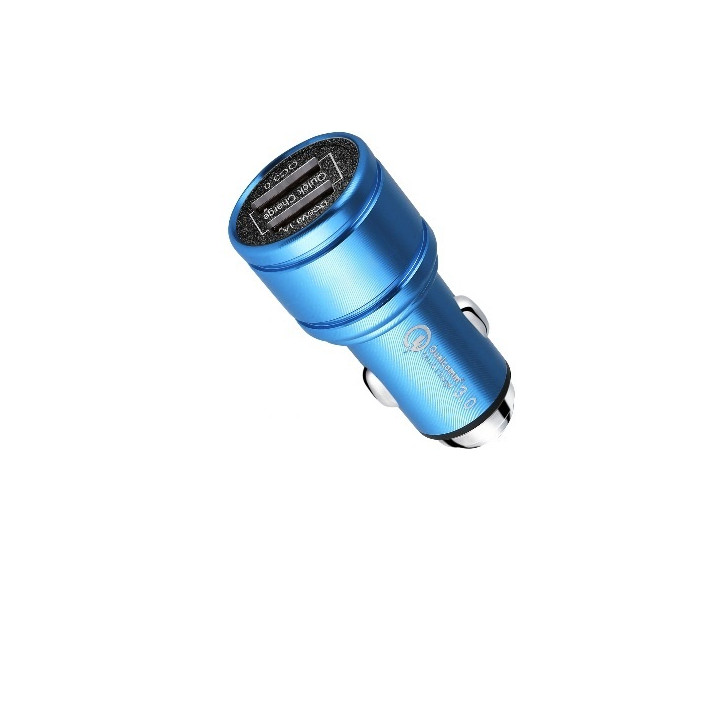 Tẩu sạc trên ô tô đa năng, tiện dụng tích hợp 2 cổng USB sạc nhanh