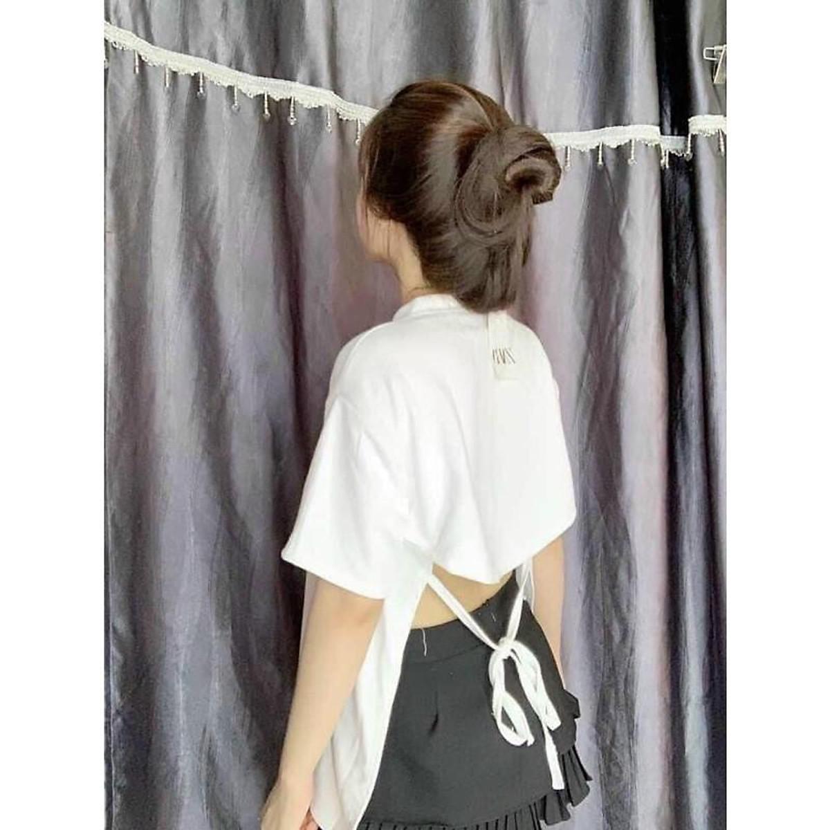 Áo cột dây sau hở lưng cá tính