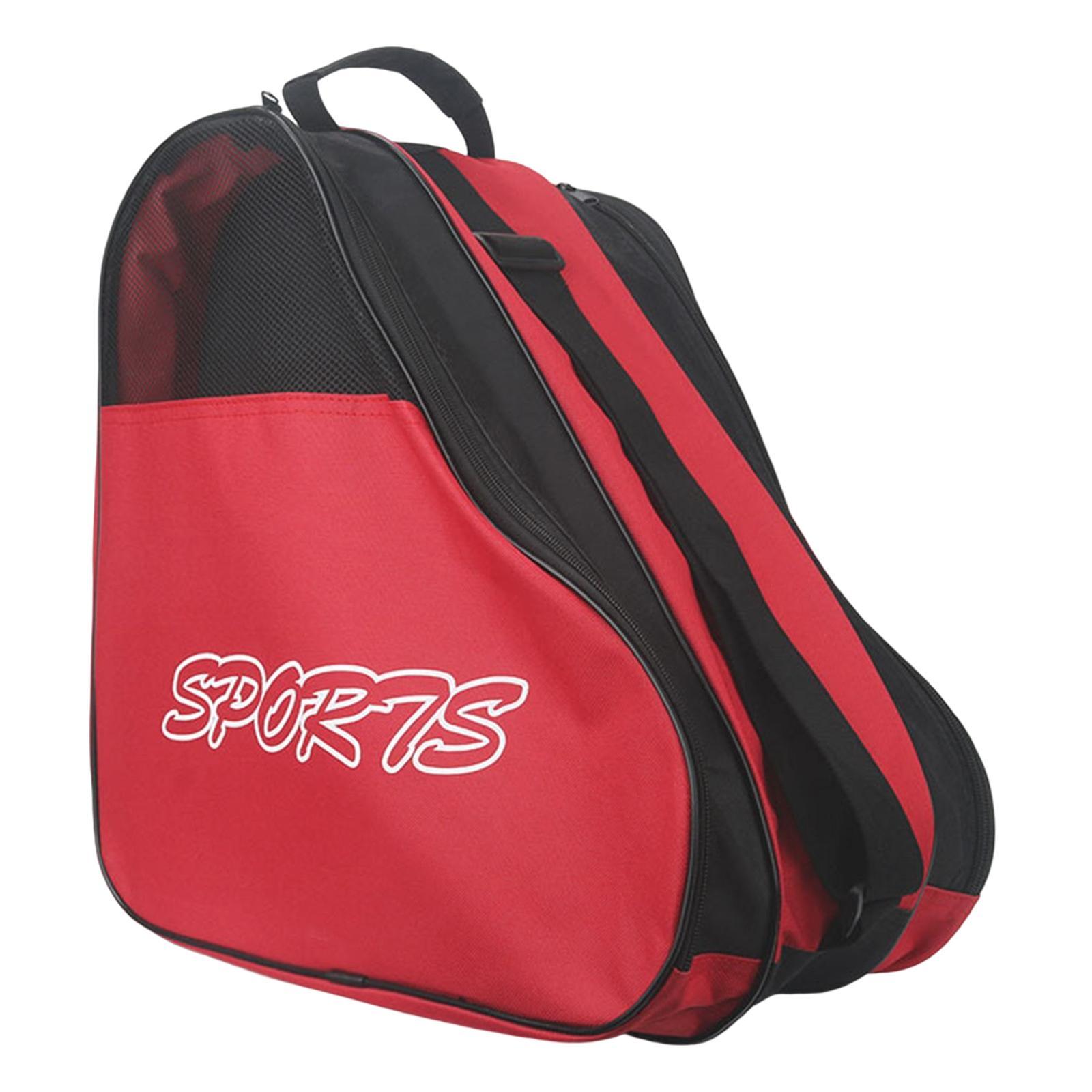Skates Bag Breathable Case Backpack Ice Skating Bag Skates Storage Bag for Adult Sports Women