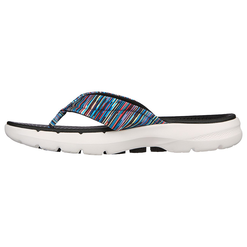 Skechers Nữ Dép Xỏ Ngón Gowalk 6 Sandal - 141000-BKMT