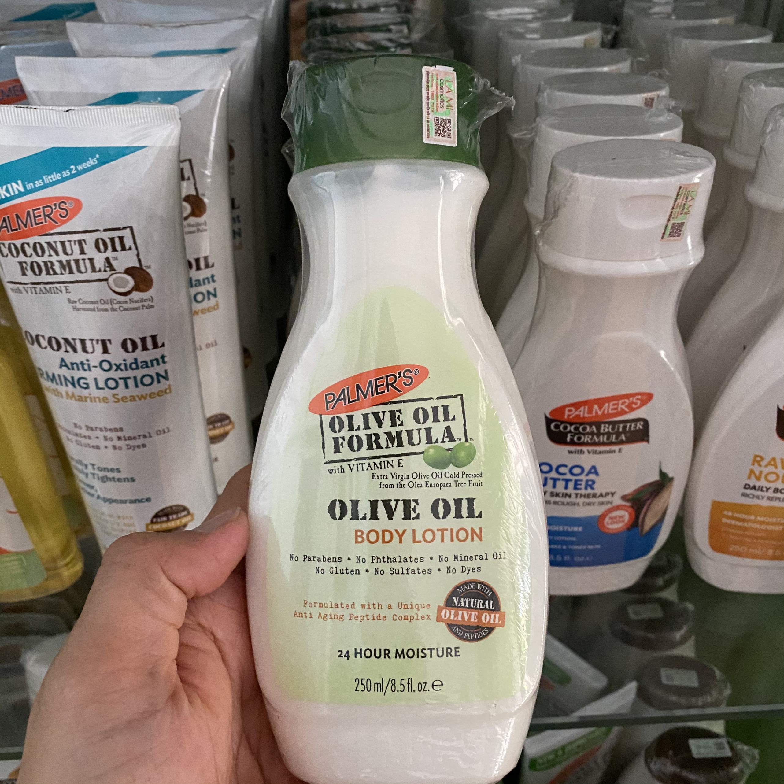 Sữa Dưỡng Thể Ngăn Ngừa Lão Hóa Palmer’s Olive Oil Body Lotion PL2585 (250ml)