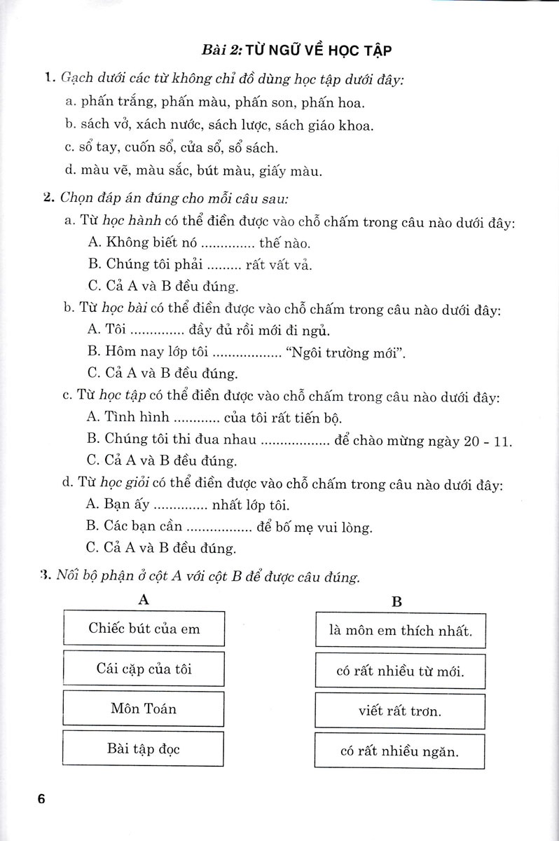 Phát Triển Và Nâng Cao Tiếng Việt 2 ( Theo Chương Trình Giáo Dục Phổ Thông Mới )