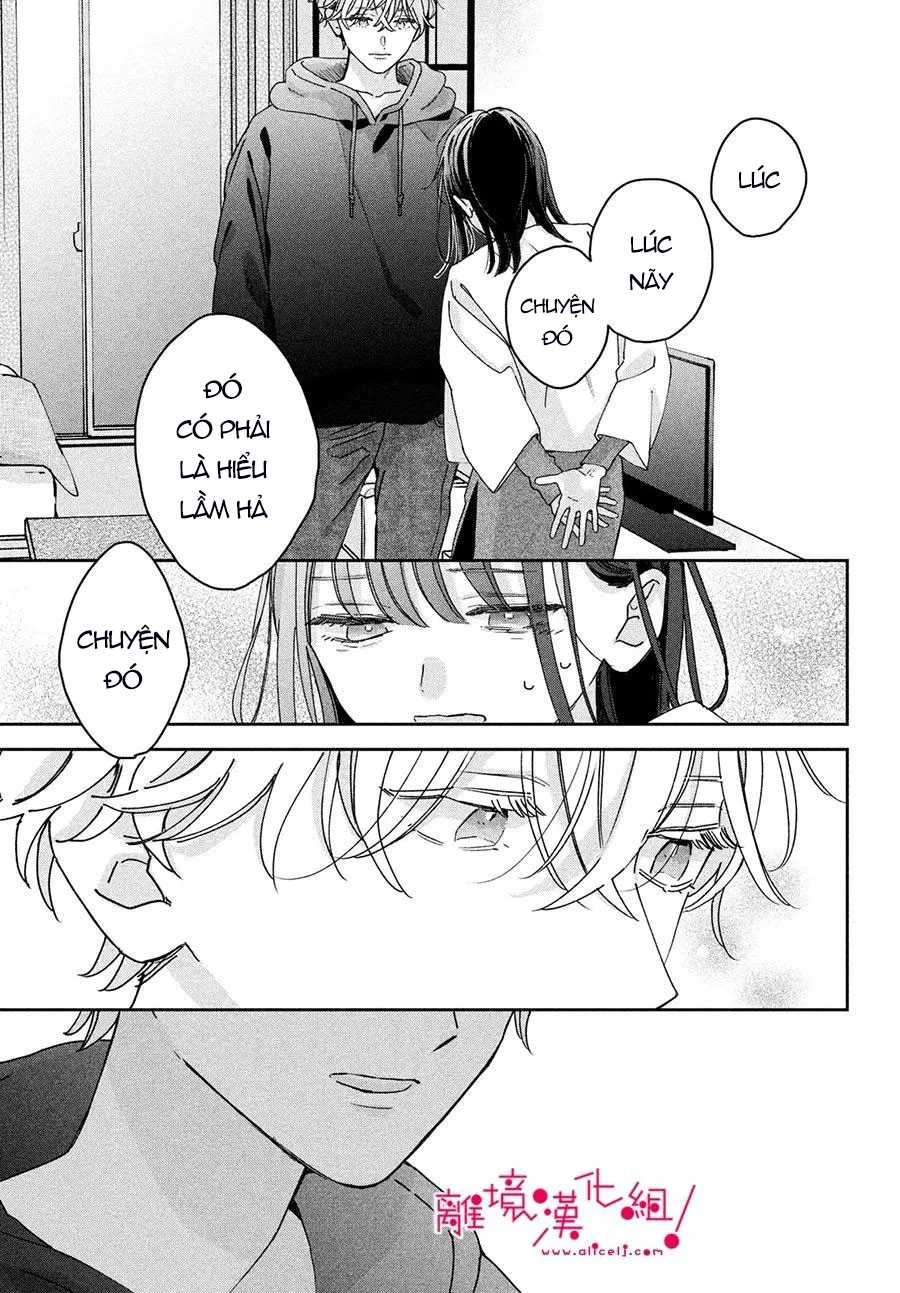 chuyện tình của chúng ta thật khó phân biệt ranh giới chapter 2.2 4