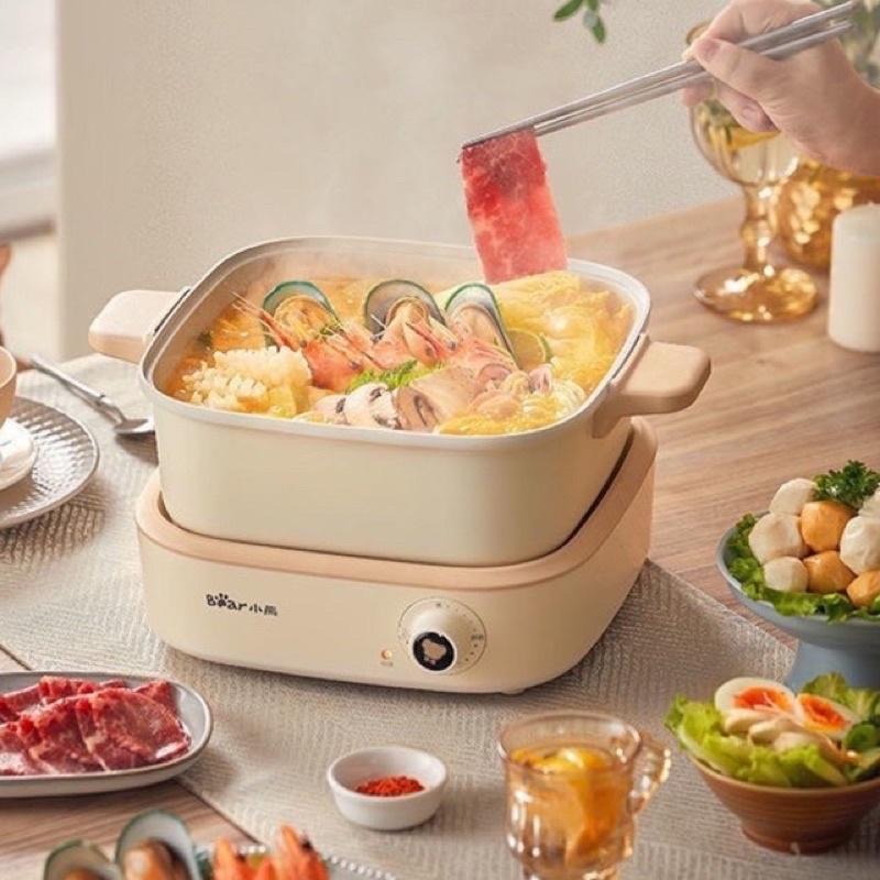 Nồi lẩu đa năng hãng bear DHG-C40M1 vuông. SẢN PHẨM HOT. Hàng chính hãng