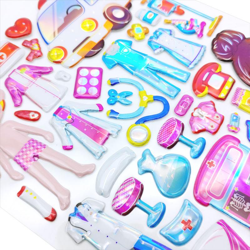 Sticker Nhựa Nổi F-LSA030