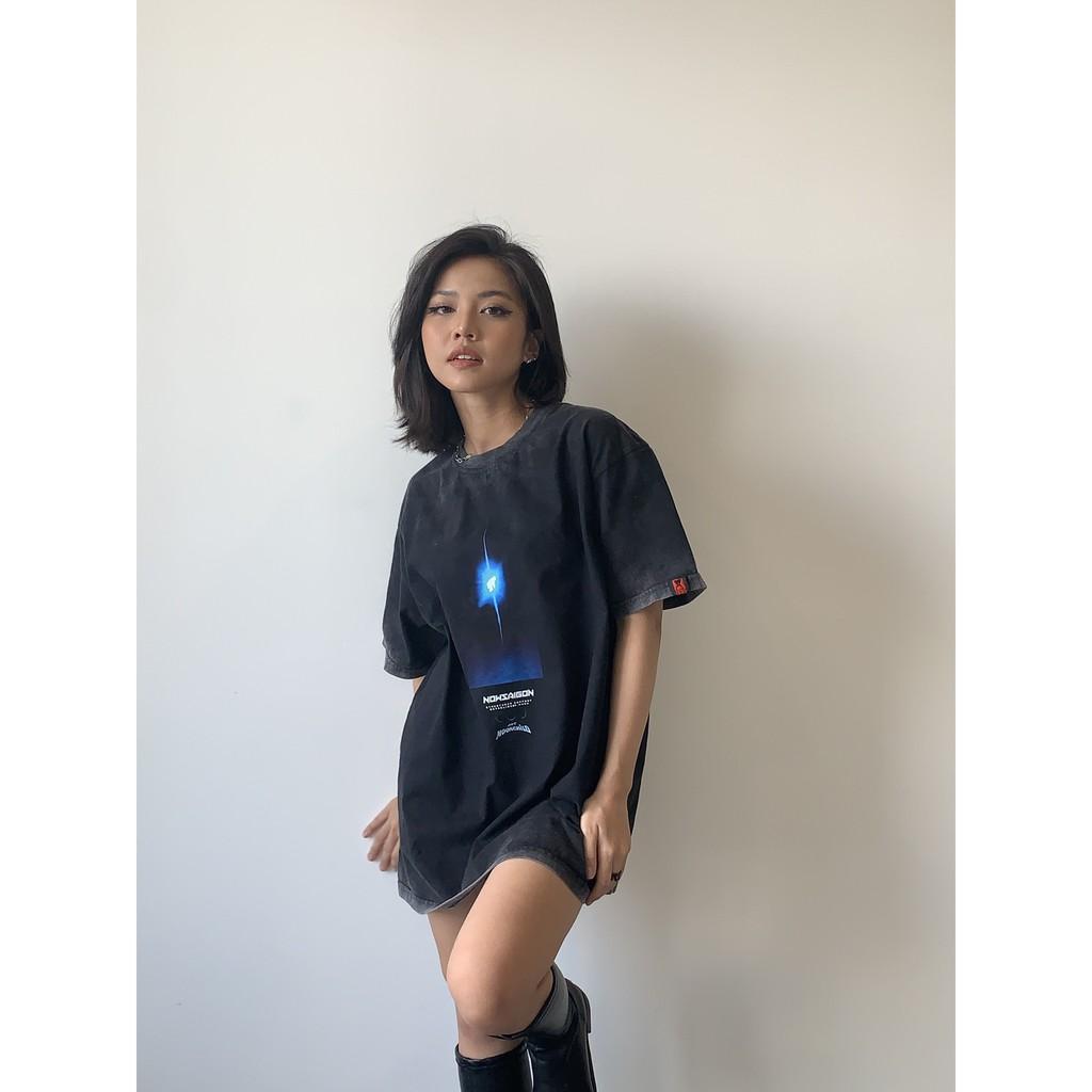Áo thun NEEDS OF WISDOM Moonchild Washed Tee. - Unisex