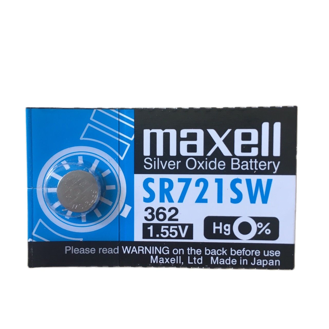 Pin Nhật Maxell SR721SW / SR721 / 362 Chính Hãng 1 Viên