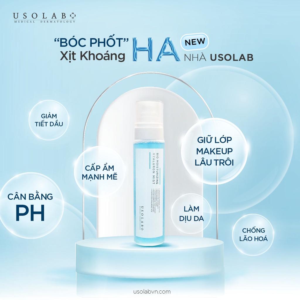 Xịt khoáng HA Bio Moisturizing Hyaluron Mist Cấp Ẩm chiết xuất rau má - Hee's Beauty