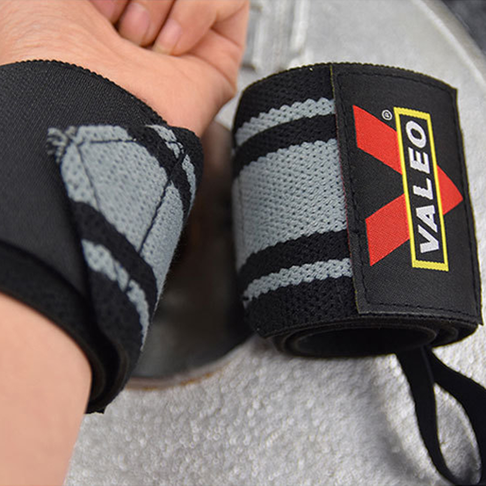 Băng quấn bảo vệ, hỗ trợ khớp cổ tay Valeo khi tập gym, chơi thể thao Wrist Wraps Valeo