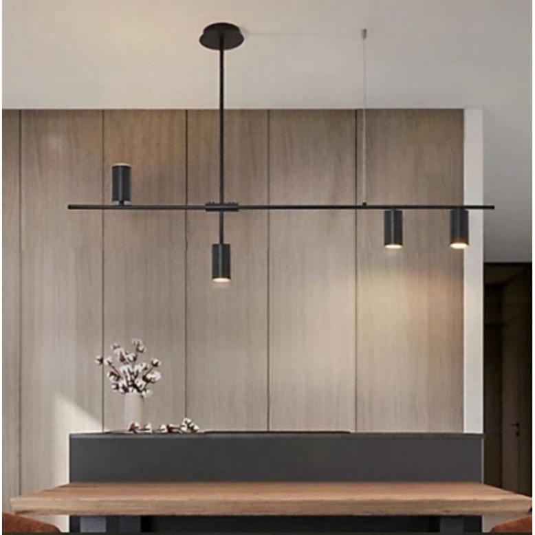 Đèn thả phong thái Bắc Âu cho thi công thời thượng, khung kim loại tổng hợp thép cao cấp