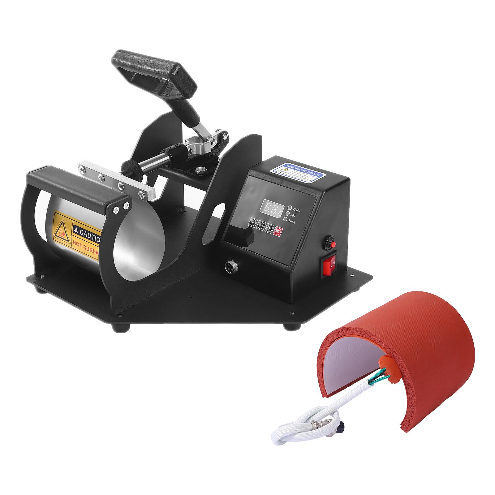 11oz Mug Heat Press Machine Hot Transfer Sublimation Digital Pressing Maker for Mug Coffee Cup Beer Stein Latte Cup