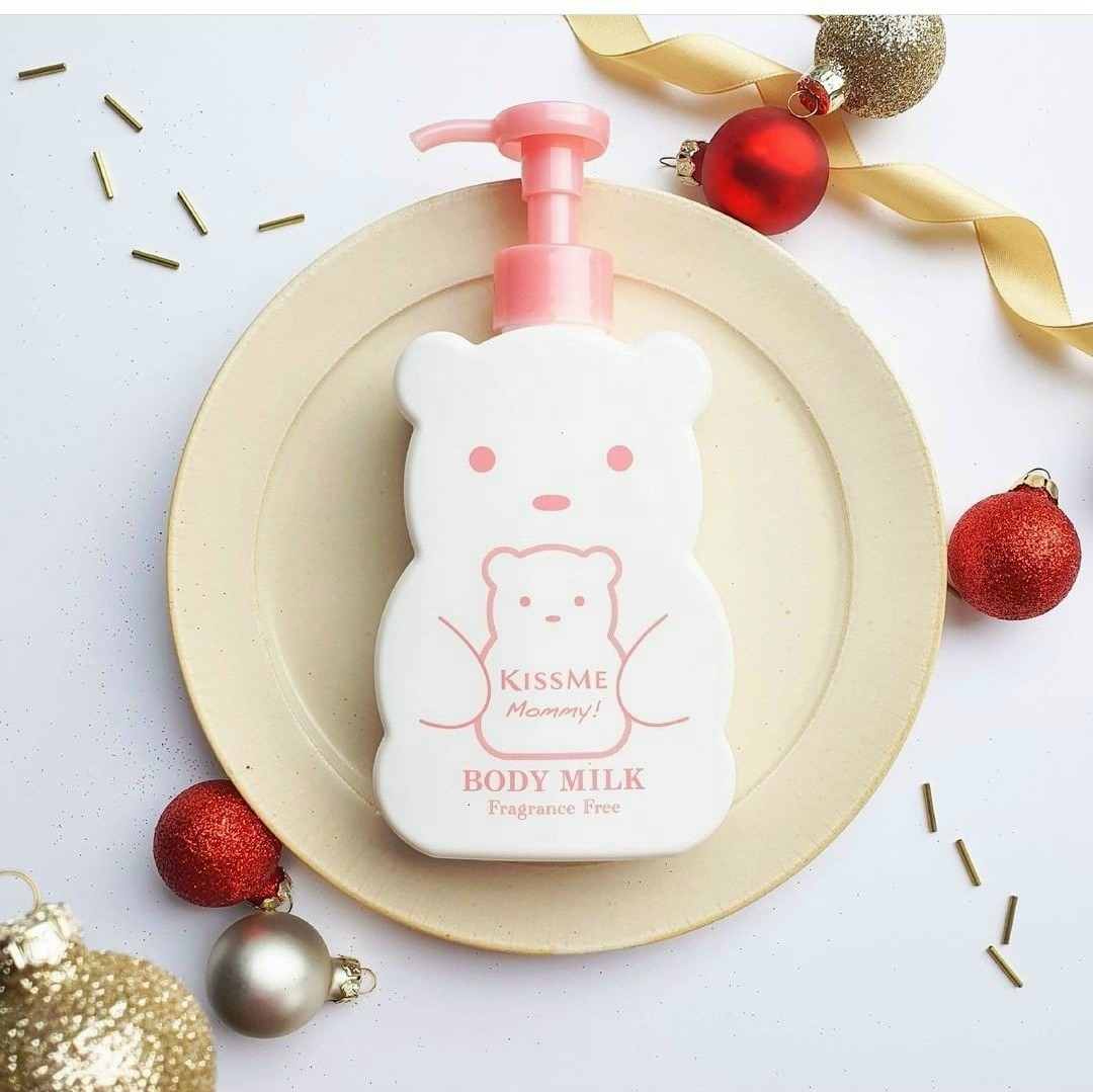 Sữa Dưỡng Thể Kissme Mommy Body Milk Cấp Ẩm Dành Cho Bé Từ 6 Tháng Tuổi Và Làn Da Nhạy Cảm
