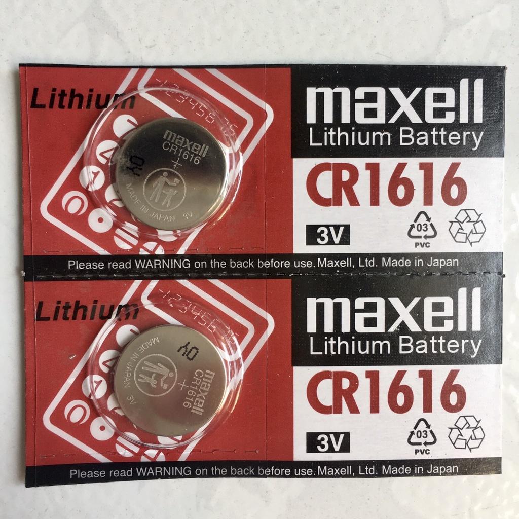 Pin CR1616 Maxell 3V Hàng Chính Hãng Made in Japan 1 Viên