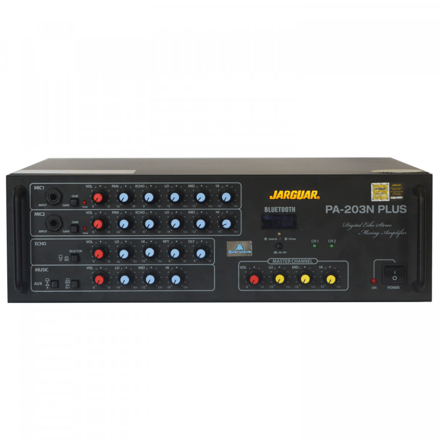 Amply Jarguar PA-203N PLUS Bluetooth 2019-Hàng nhập khẩu