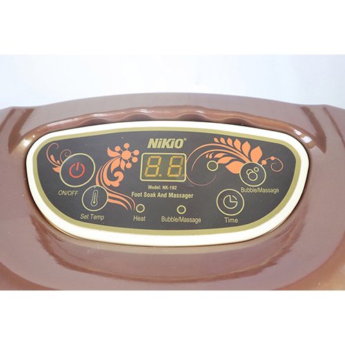 Bồn ngâm chân massage Nikio NK-192 - Hỗ trợ cải thiện giấc ngủ, giảm stress, tự đun nóng và giữ ấm nước, trục xoay mát xa tự động