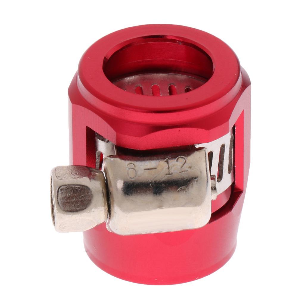 Replacement AN6 Hose End Finisher Aluminium Oil Water Pipe Clamp