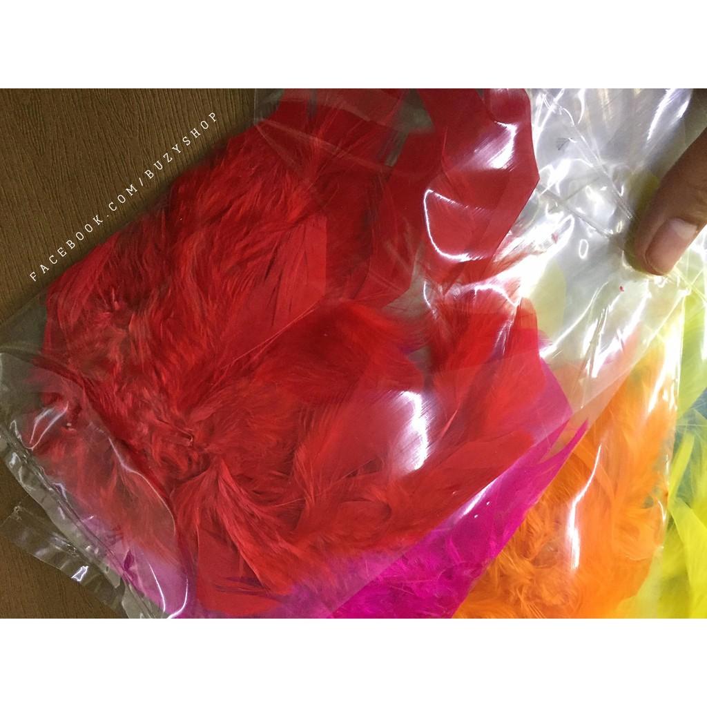Lông vũ nhân tạo, lông gắn dreamcatcher