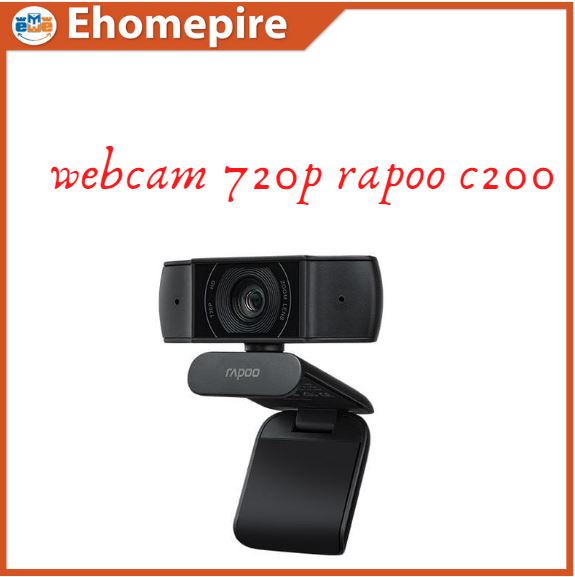 Webcam 720p Rapoo C200 Hàng chính hãng - Dùng cho học online NPP Ehomepire