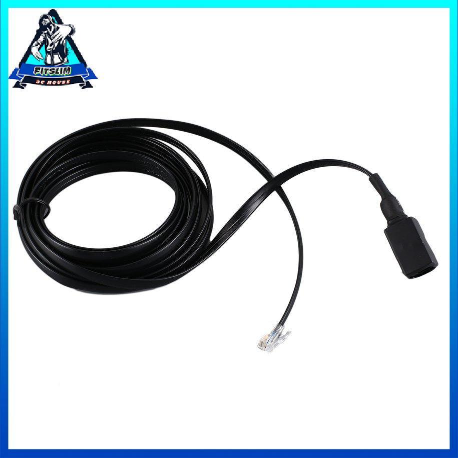 Yaesu Radio 3M 6-Pin Dây nối mic cầm tay có thể tách rời tháo