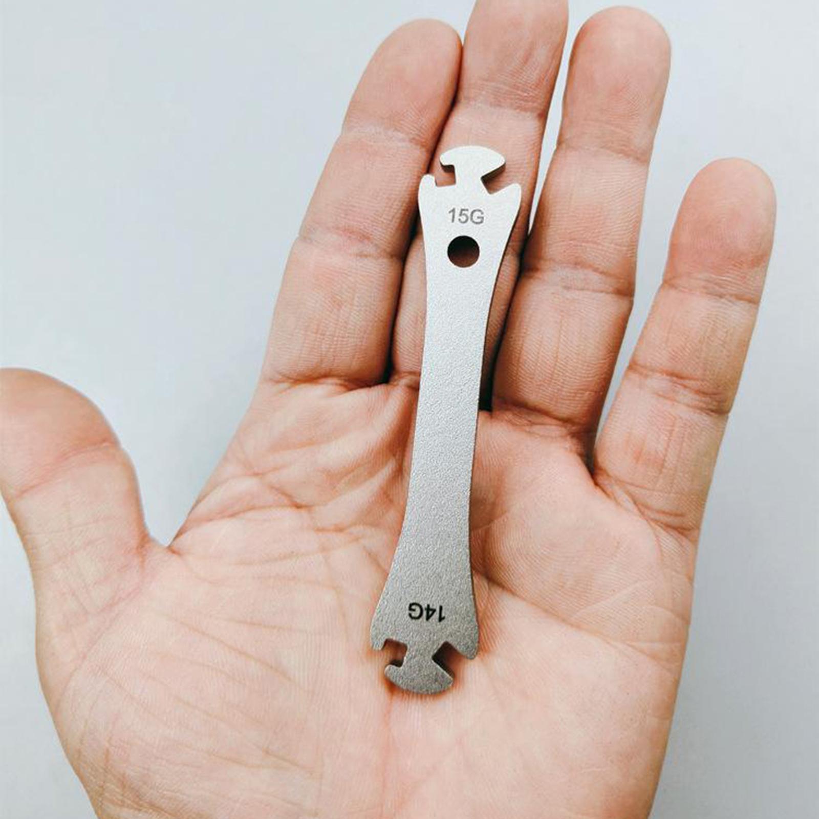 Bike Lever 14/15G Wheel Spoke Mini Spanner Removal Repair Tool