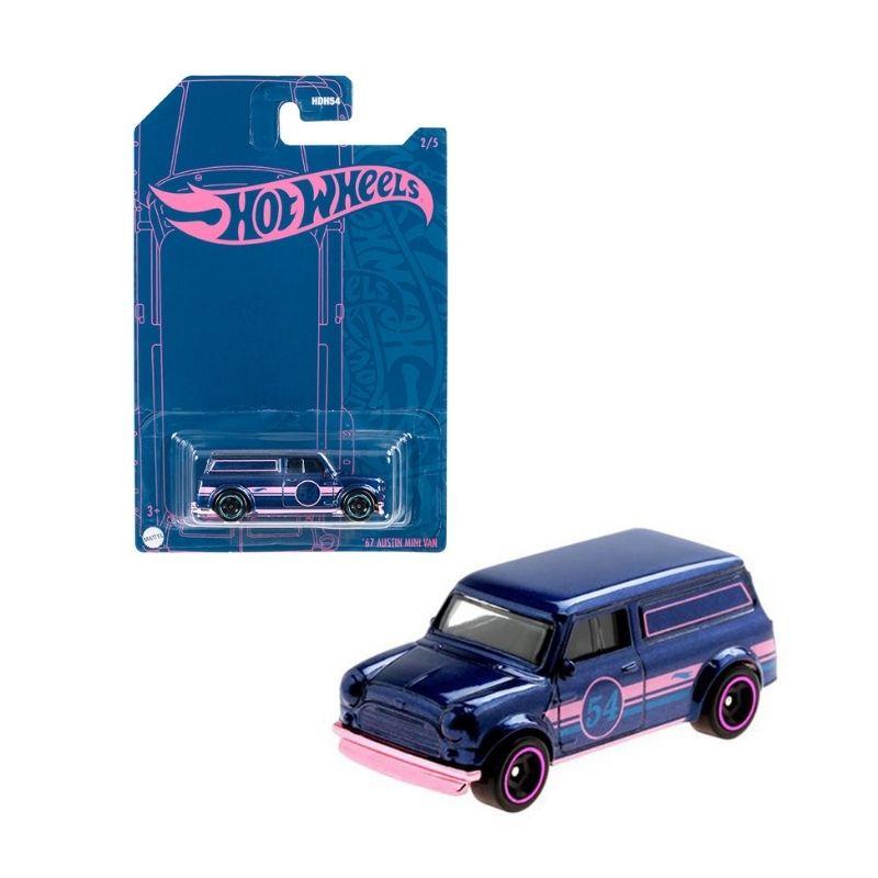 Đồ Chơi HOT WHEELS Siêu Xe Hw Phiên Bản Ngọc Trai - 67 Austin Mini Van HDH57/HDH54