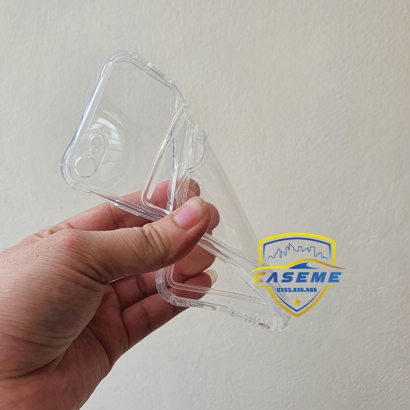 Ốp chống sốc kèm ngăn ví đựng thẻ dành cho iPhone 7/8/SE 2020 silicon trong suốt cao cấp