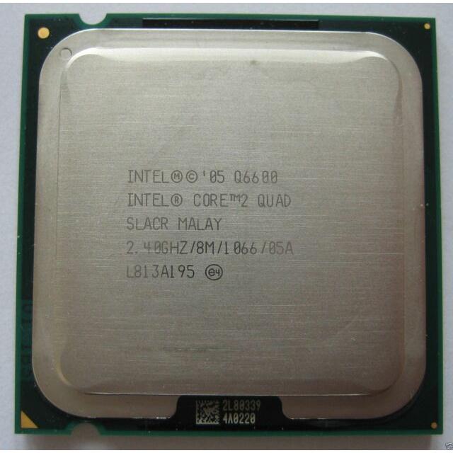 CPU Core 2 Quad Q6600 Socket 775 (4 Lõi- 4 Luồng) - Hàng Chính Hãng