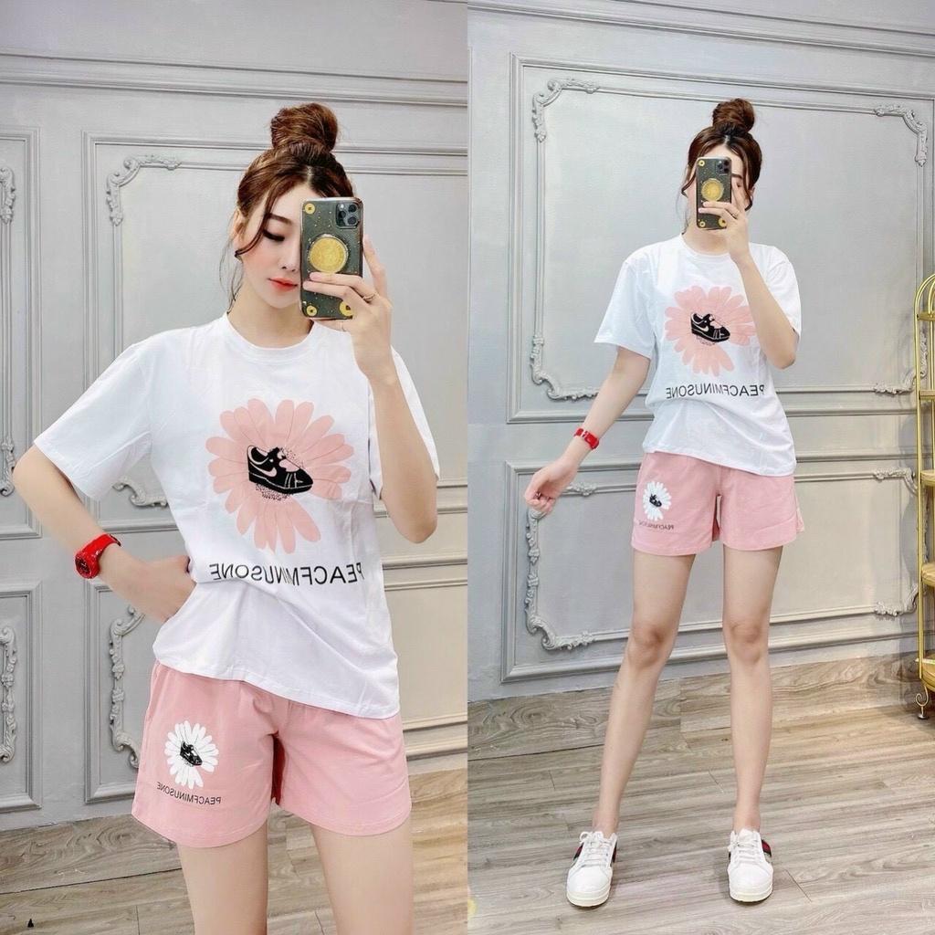 Set bộ đồ mặc nhà thun cotton nữ cực đẹp