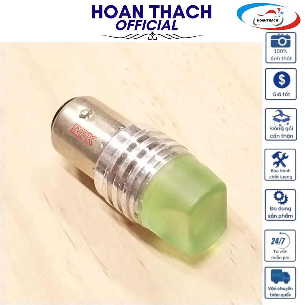 Bóng Đèn Hậu S25 - L20G Cho Xe Máy Và Ô Tô Màu Xanh Lá HOANTHACH SP019579