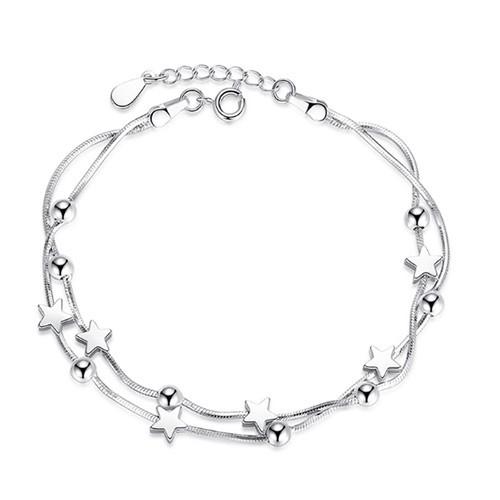 Lắc tay nữ ngôi sao 2 tầng BHLT54