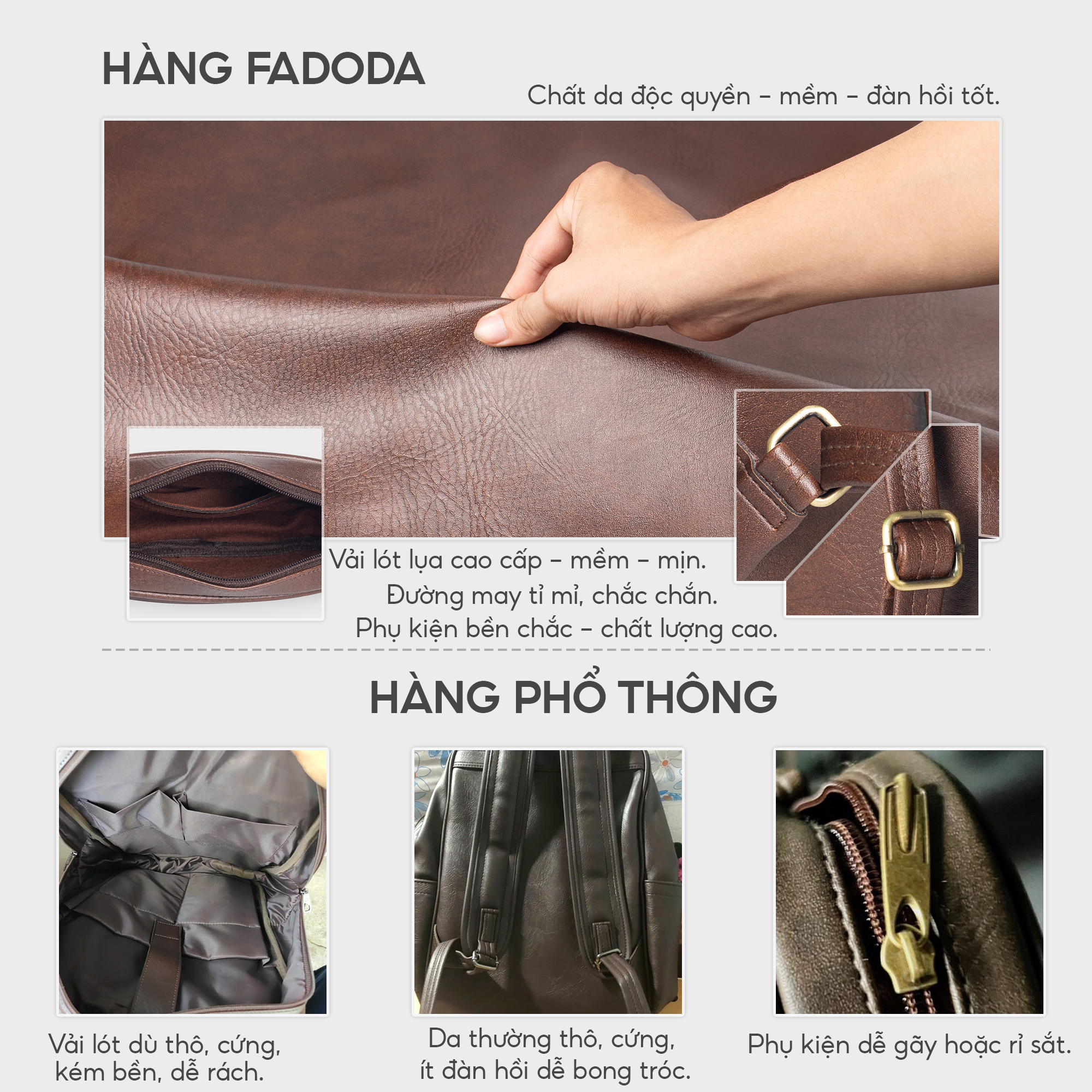 Túi đeo chéo UNISEX thời trang FADODA FN09