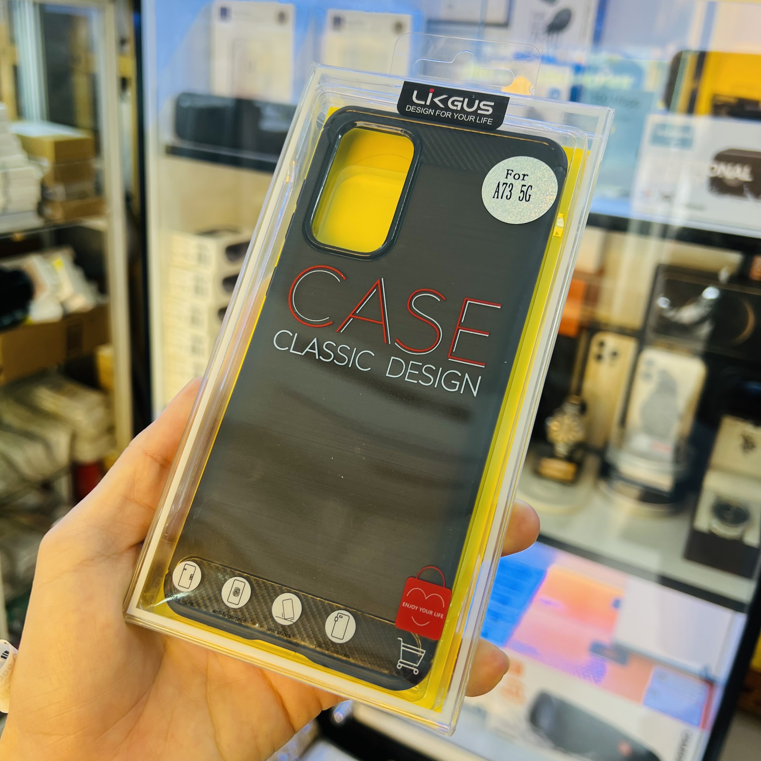 Ốp lưng Likgus Armor dành cho Galaxy A73 - hàng chính hãng