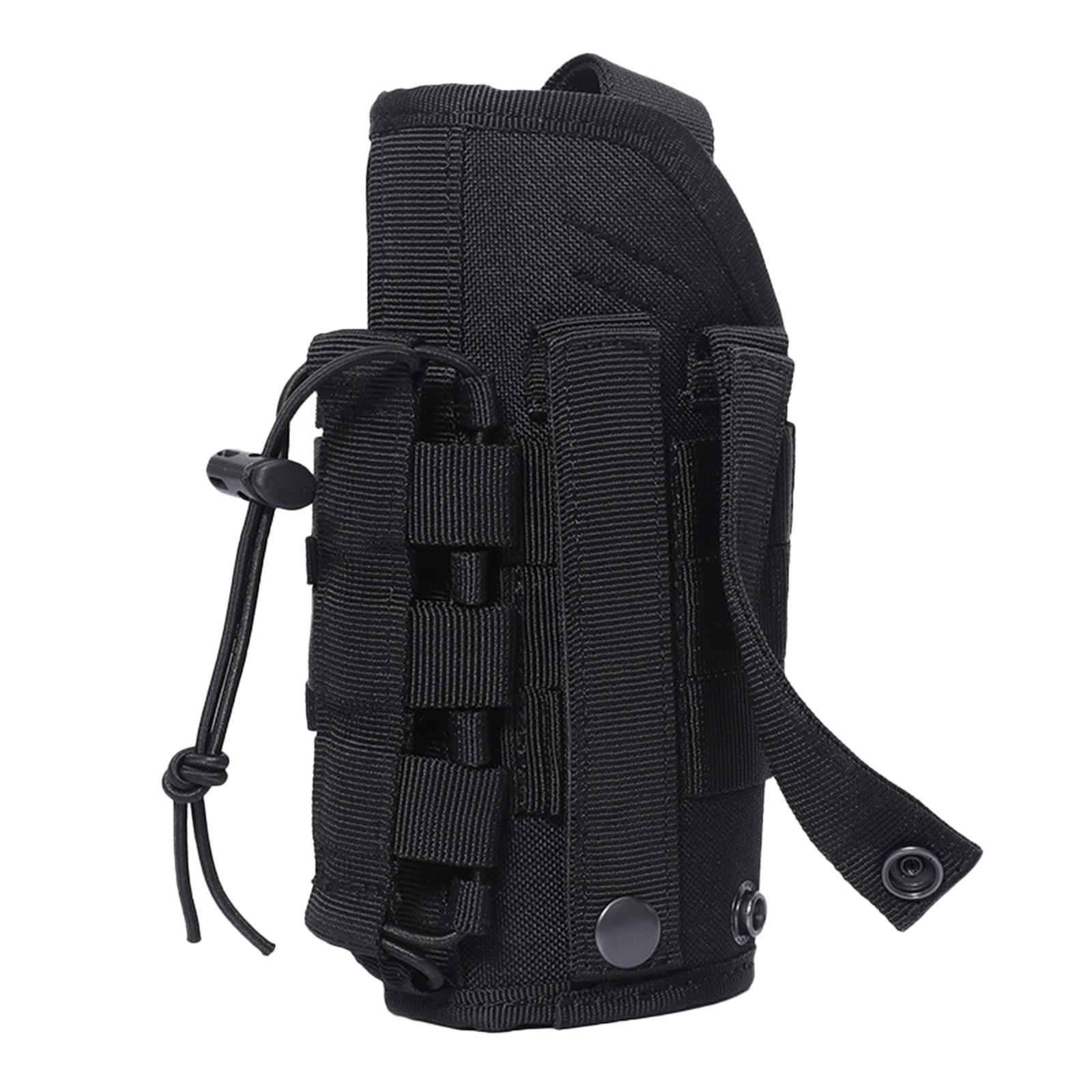 Adjustable Leg Holster Nylon Tactical Airsoft Holster w/ Magazine Pouch