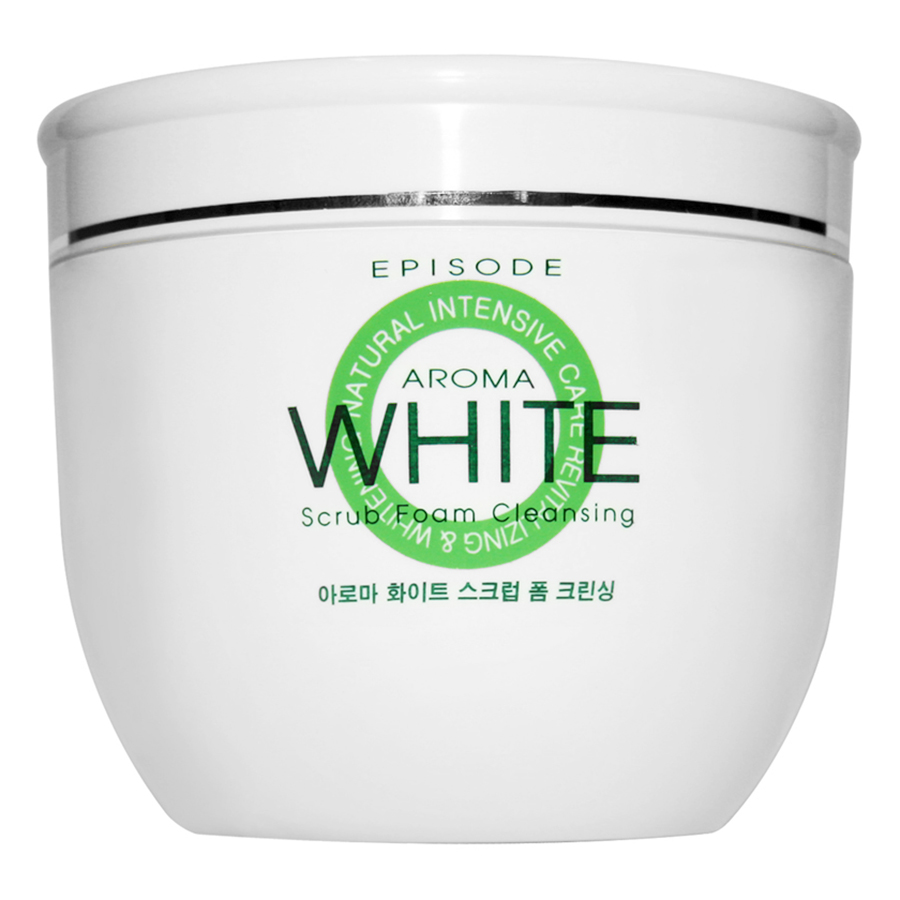 Sữa Tắm Cát Trắng Aroma White Scrub Foam Cleansing A490 (300g)