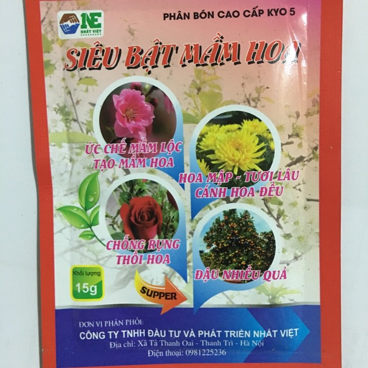 Combo 10 gói siêu bật mầm hoa chuyên dùng cho hoa,cây cảnh